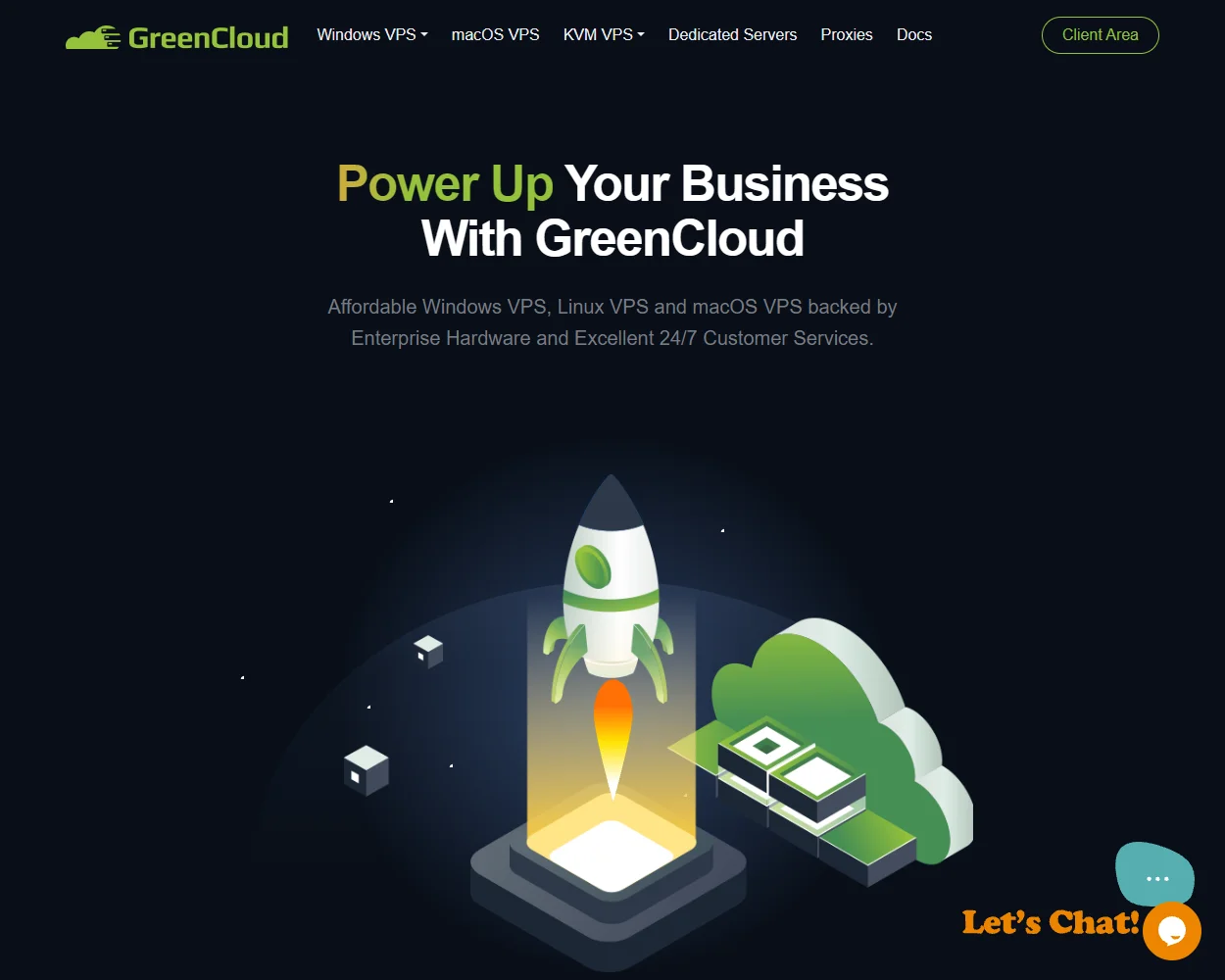 Green Cloud VPS features