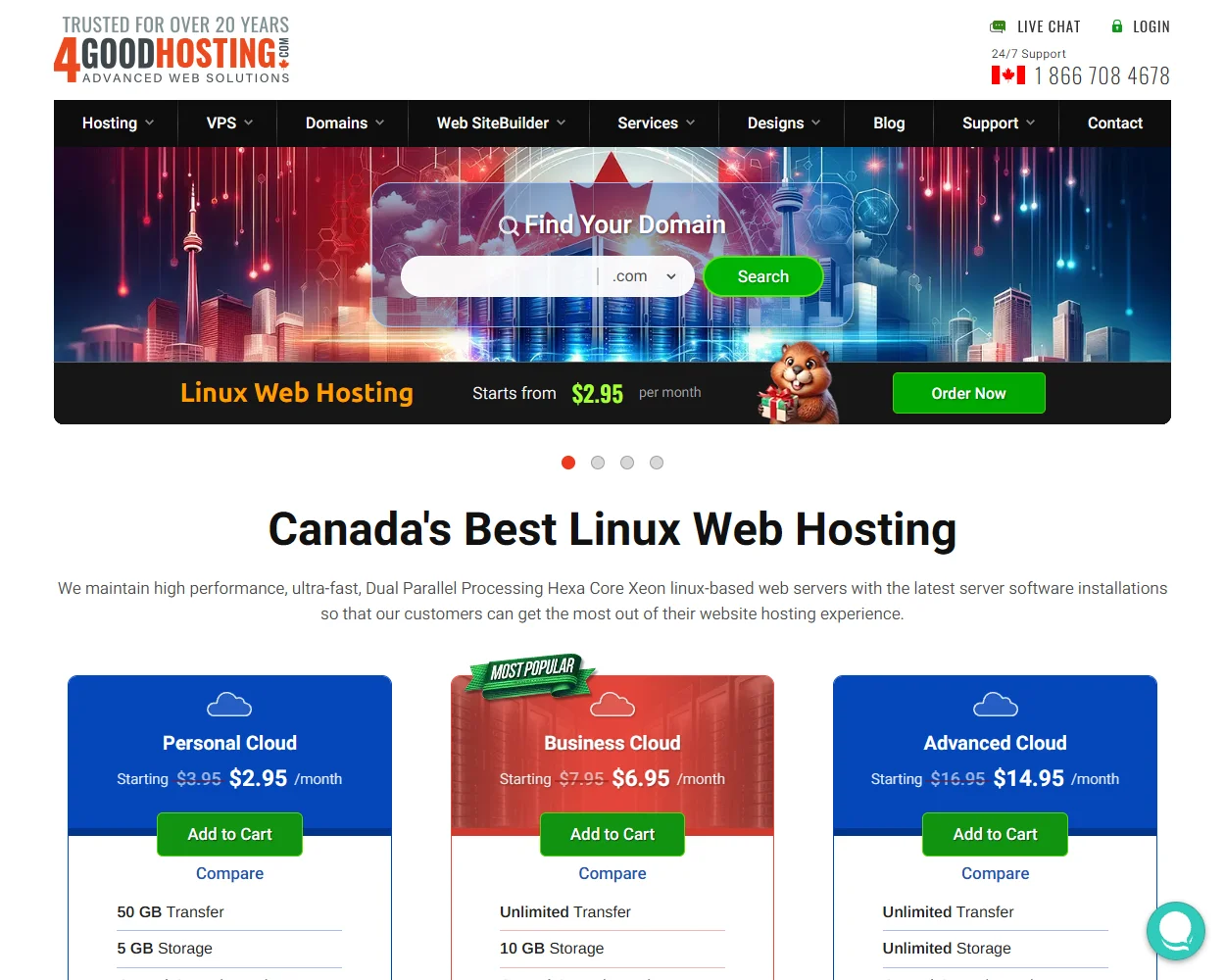 4 Good Hosting features