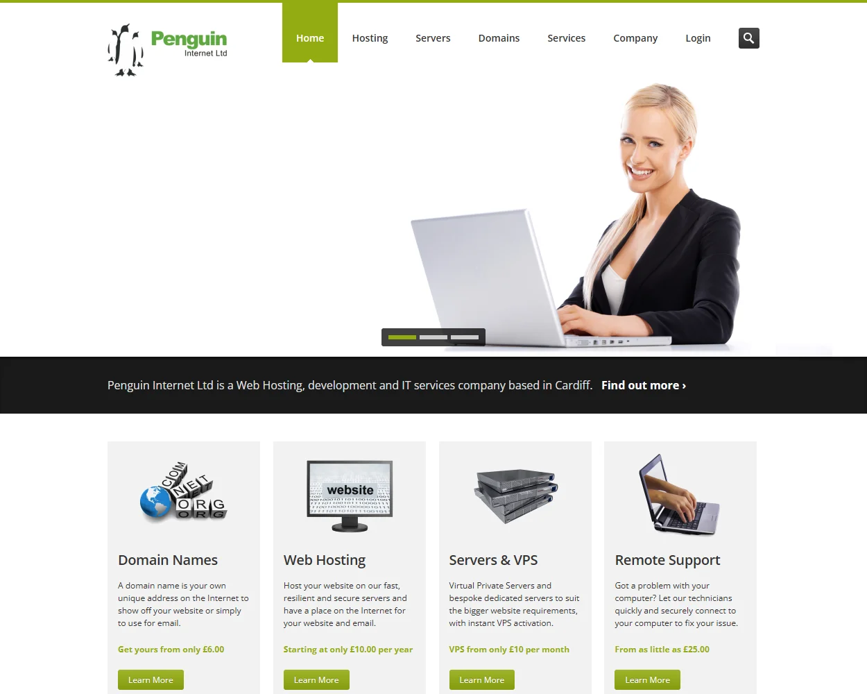 Penguin Internet Ltd features