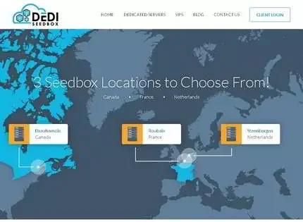 Dedi Seedbox features